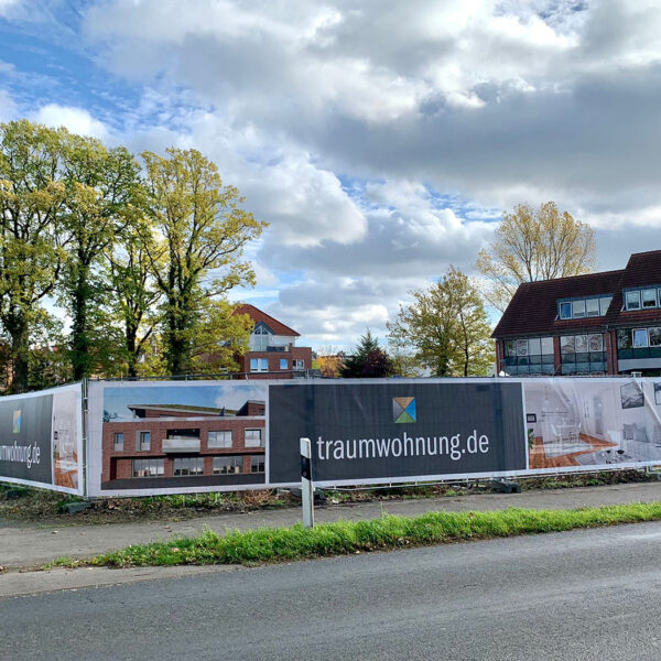 Bannerdesign Bauzaun